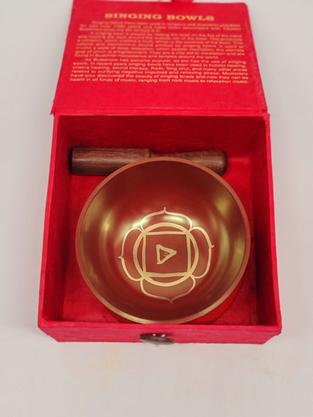 Root Chakra Set Singing Bowl - Yogi Singing Bowl