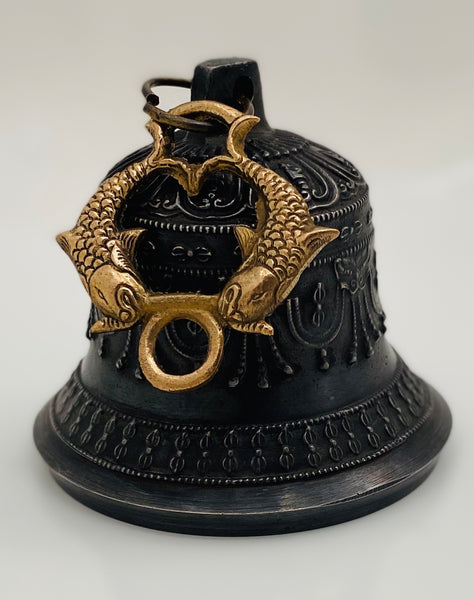 Antique Hanging Bell (Dark) - Yogi Singing Bowl