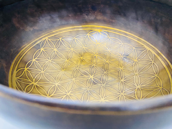 Flower of Life Singing Bowl - Yogi Singing Bowl