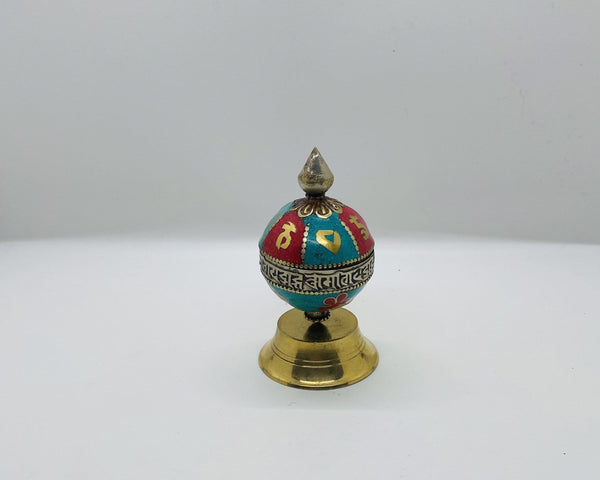 Globe Prayer Wheel - Yogi Singing Bowl