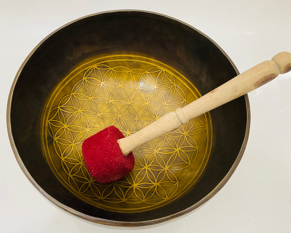 Flower of Life Singing Bowl - Yogi Singing Bowl