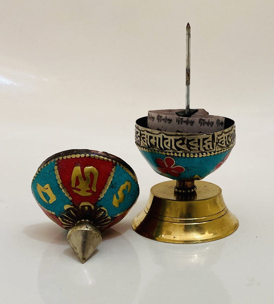 Globe Prayer Wheel - Yogi Singing Bowl