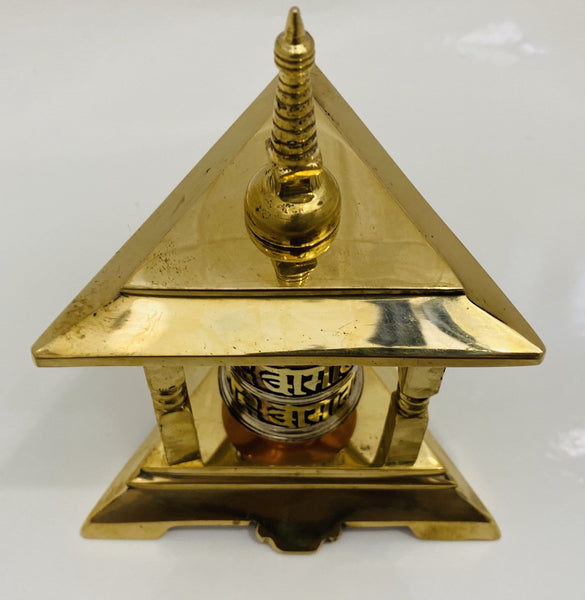 Stupa Prayer Wheel - Yogi Singing Bowl
