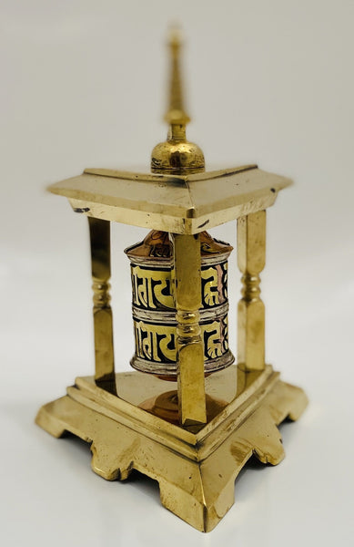Stupa Prayer Wheel - Yogi Singing Bowl