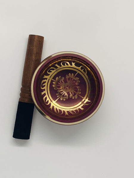 Colored Himalayan Bowl - Yogi Singing Bowl