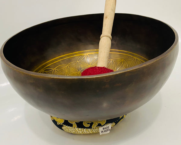 Flower of Life Singing Bowl - Yogi Singing Bowl
