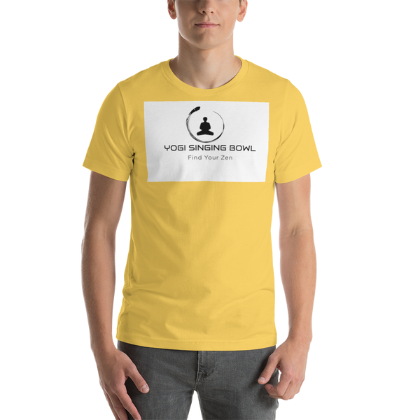 Short-Sleeve Unisex T-Shirt - Yogi Singing Bowl