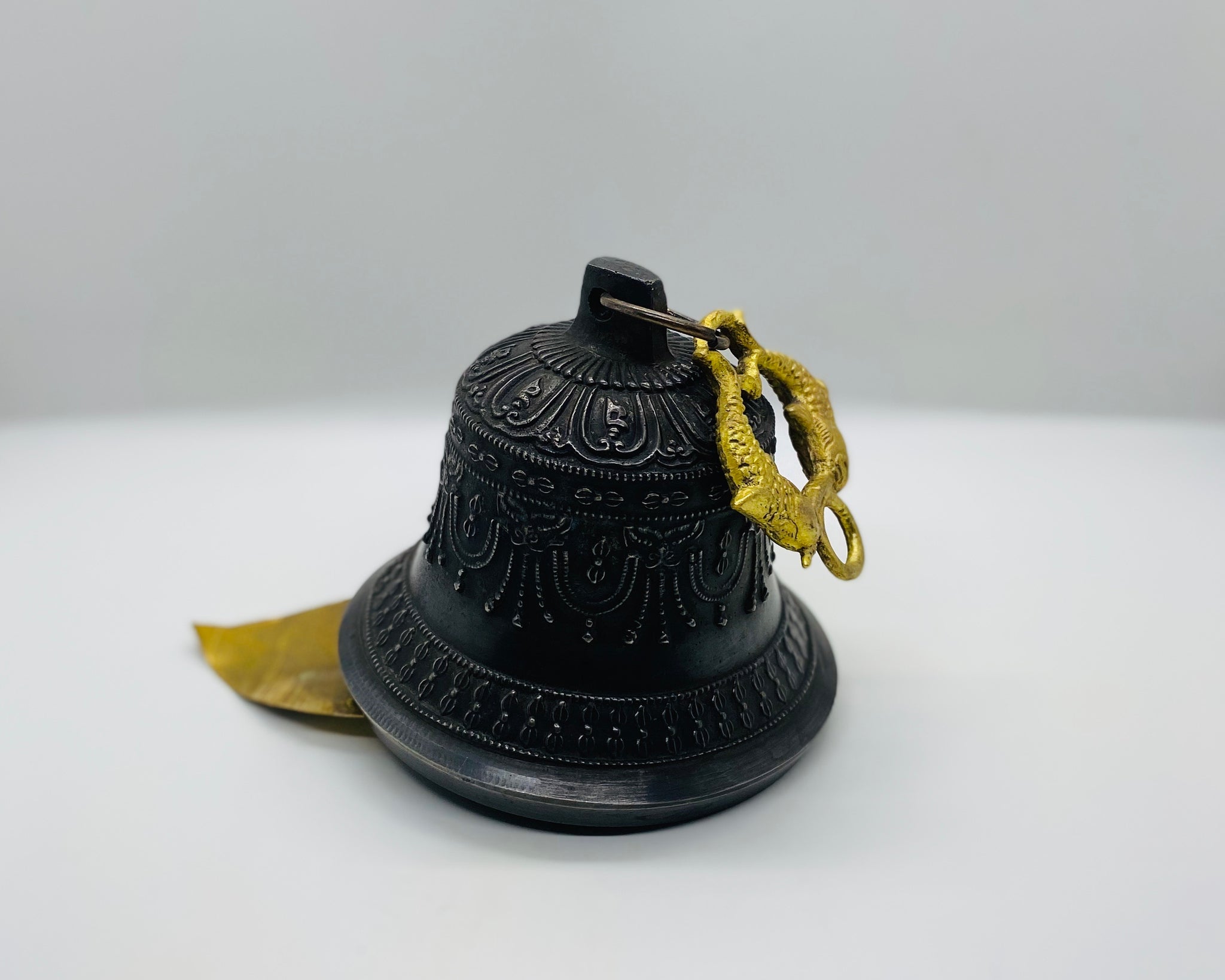 Antique Hanging Bell (Dark) - Yogi Singing Bowl