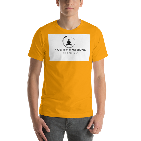 Short-Sleeve Unisex T-Shirt - Yogi Singing Bowl
